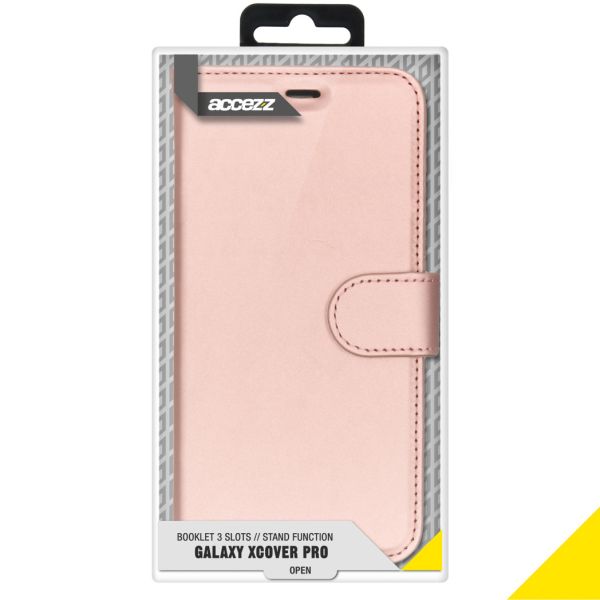 Wallet Softcase Booktype Samsung Galaxy Xcover Pro - Rosé Goud / Rosé Gold