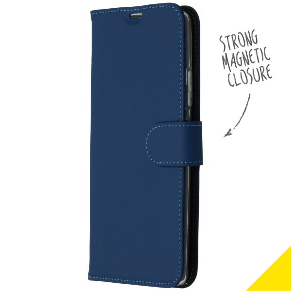 Accezz Wallet Softcase Bookcase Samsung Galaxy S10 Lite - Blauw / Blau / Blue