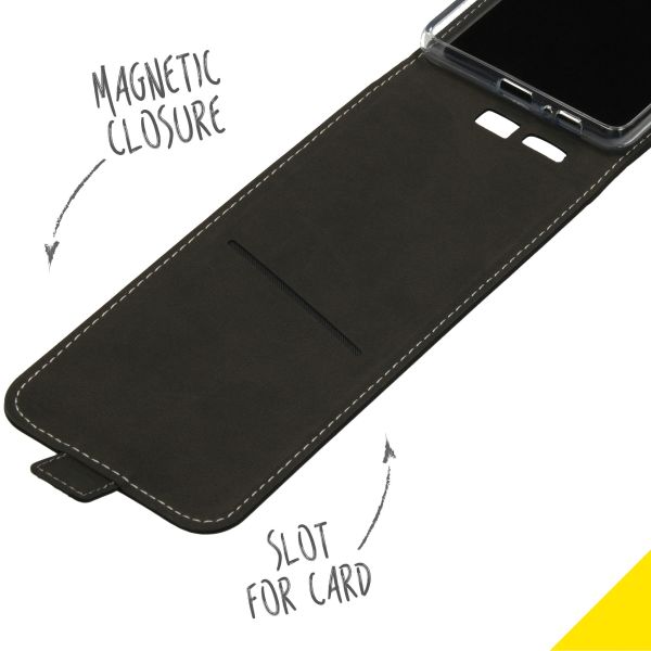 Flipcase Samsung Galaxy S10 Lite - Zwart - Zwart / Black