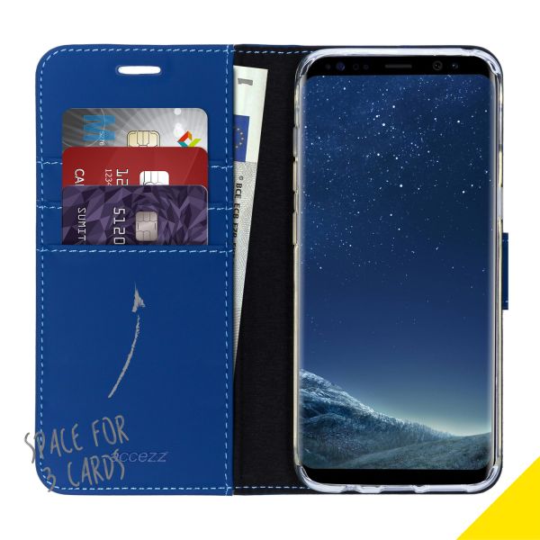 Accezz Wallet Softcase Bookcase Samsung Galaxy S8