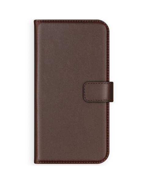 Selencia Echt Lederen Bookcase Samsung Galaxy S9