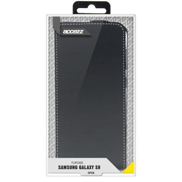 Accezz Flipcase Samsung Galaxy S9 - Zwart / Schwarz / Black