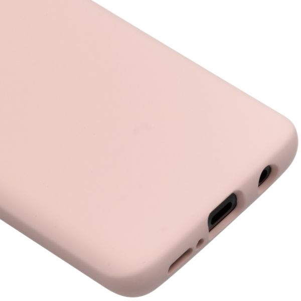 Liquid Silicone Backcover Samsung Galaxy S9 - Roze - Roze / Pink