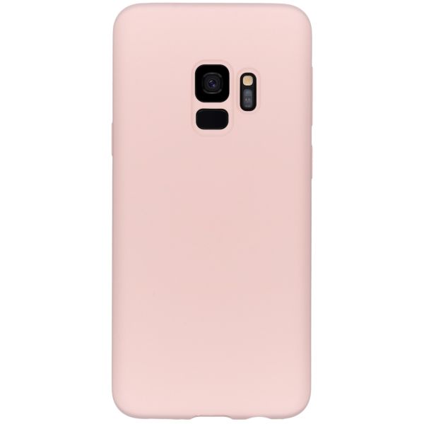 Liquid Silicone Backcover Samsung Galaxy S9 - Roze - Roze / Pink