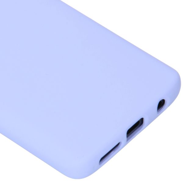 Liquid Silicone Backcover Samsung Galaxy S9 - Paars - Paars / Purple
