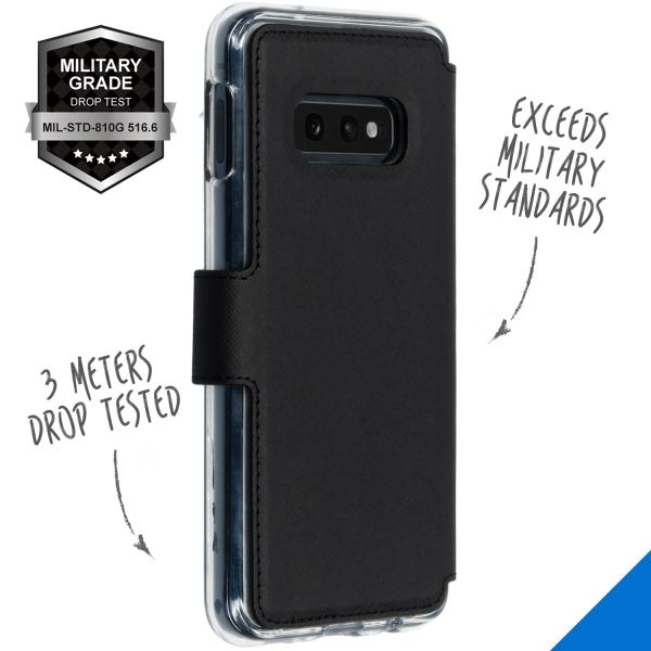 Xtreme Wallet Booktype Samsung Galaxy S10e - Zwart - Zwart / Black