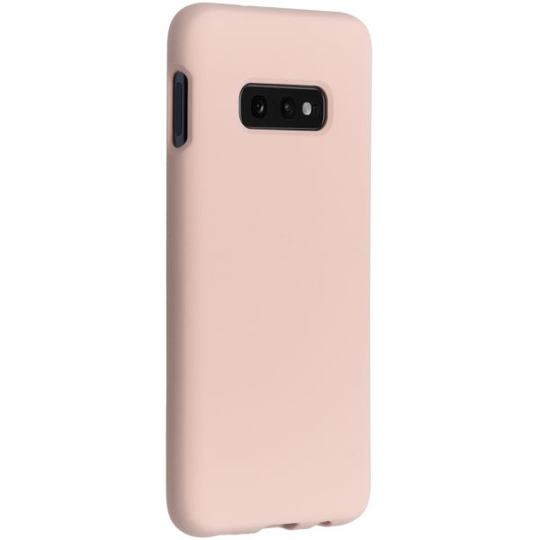 Liquid Silicone Backcover Samsung Galaxy S10e - Roze - Roze / Pink
