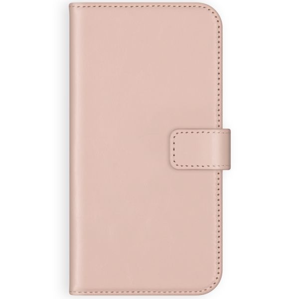 Selencia Echt Lederen Bookcase Samsung Galaxy S10 - Roze / Rosa / Pink
