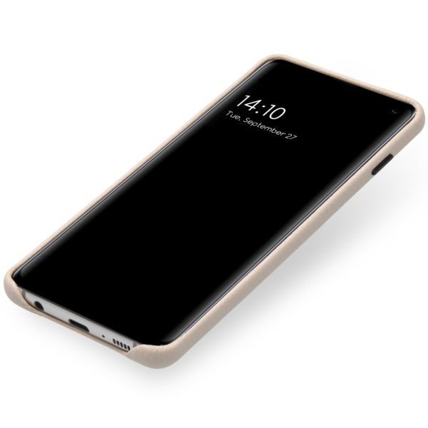 Gaia Slang Backcover Samsung Galaxy S10 - Wit - Wit / White