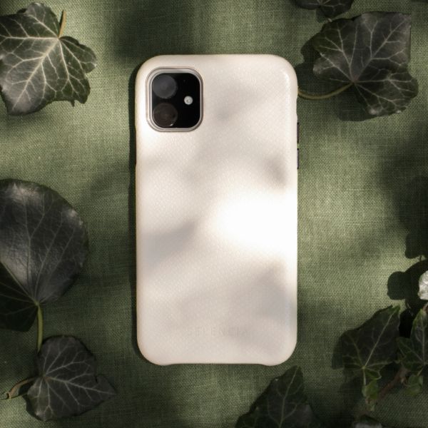 Gaia Slang Backcover Samsung Galaxy S10 - Wit - Wit / White