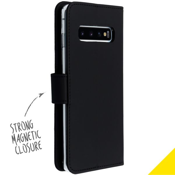 Accezz Wallet Softcase Bookcase Samsung Galaxy S10