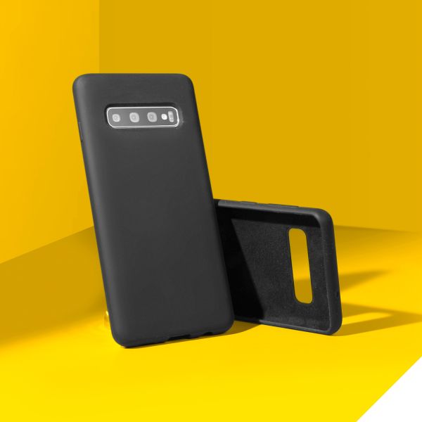Accezz Liquid Silicone Backcover Samsung Galaxy S20 - Groen / Grün  / Green