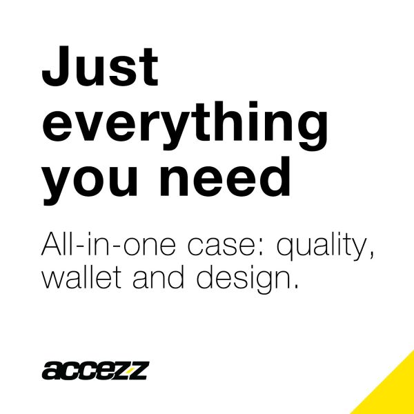 Accezz Wallet Softcase Bookcase Samsung Galaxy S20 Plus - Zwart / Schwarz / Black