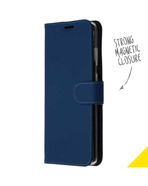 Accezz Wallet Softcase Bookcase Samsung Galaxy S20 Plus - Blauw / Blau / Blue