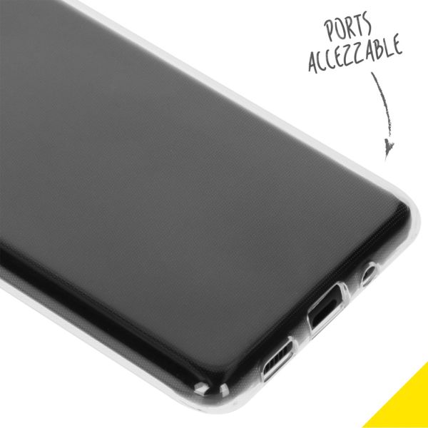 Accezz Clear Backcover Samsung Galaxy S20 Plus - Transparant / Transparent