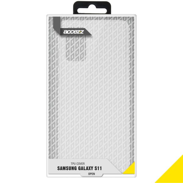 Accezz Clear Backcover Samsung Galaxy S20 Plus - Transparant / Transparent