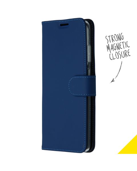 Accezz Wallet Softcase Bookcase Samsung Galaxy S20 Ultra - Blauw / Blau / Blue