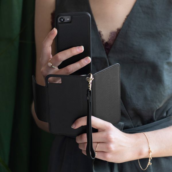 Selencia 2-in-1 Uitneembare Slang Bookcase Galaxy S20 Ultra - Zwart / Schwarz / Black