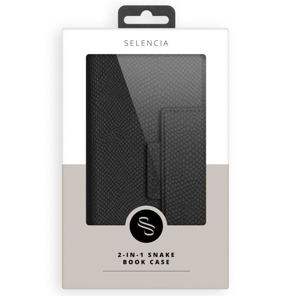 Selencia 2-in-1 Uitneembare Slang Bookcase Galaxy S20 Ultra - Zwart / Schwarz / Black