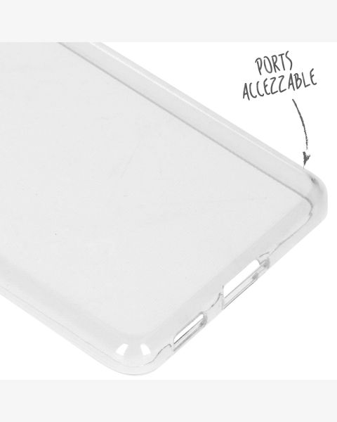 Accezz Clear Backcover Samsung Galaxy S21 FE - Transparant / Transparent