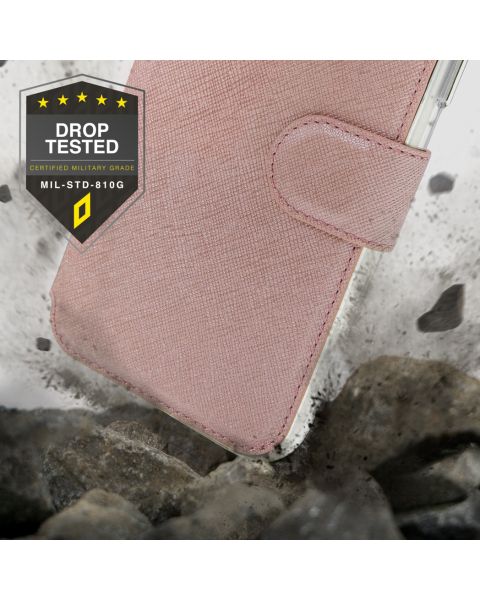 Accezz Xtreme Wallet Bookcase Galaxy S21 Ultra - Rosé Goud / Roségold