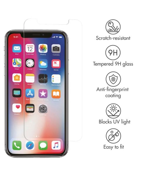 Selencia Gehard Glas Screenprotector iPhone 11 Pro / Xs / X