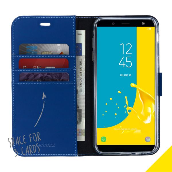 Accezz Wallet Softcase Bookcase Samsung Galaxy J6