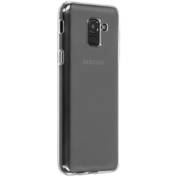 Accezz Clear Backcover Samsung Galaxy J6 - Transparant / Transparent