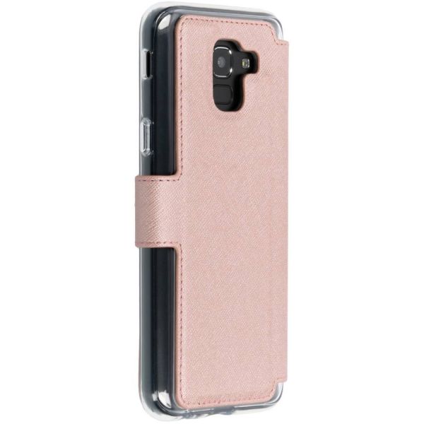 Xtreme Wallet Booktype Samsung Galaxy J6 - Rosé Goud / Rosé Gold