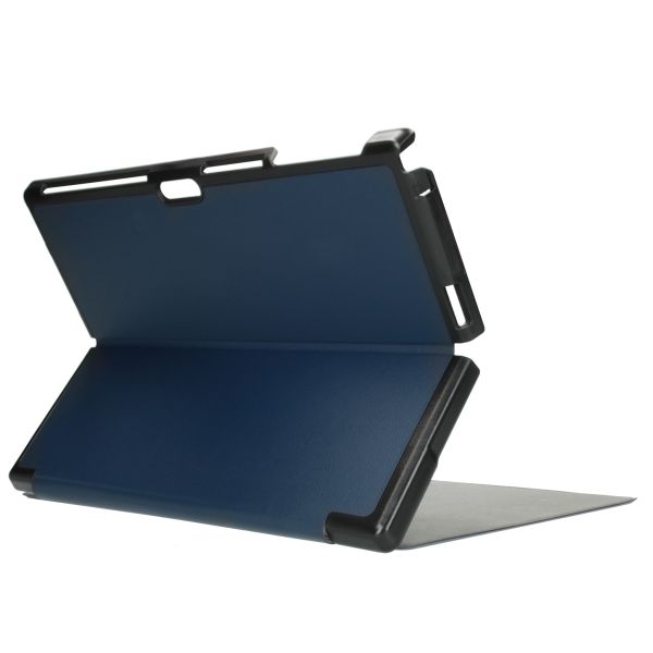 Stand Bookcase Microsoft Surface Pro 7 / 6 / 4 Pro (2017) - Donkerblauw / Dark Blue