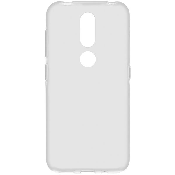 Accezz Clear Backcover Nokia 4.2 - Transparant / Transparent