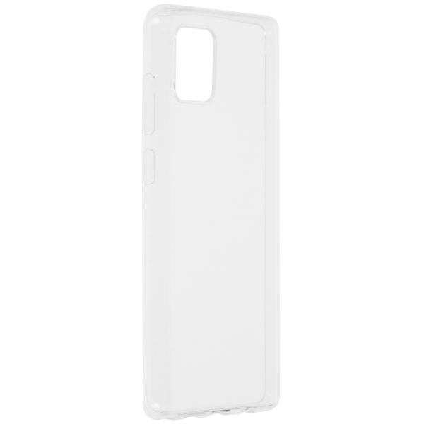 Accezz Clear Backcover Samsung Galaxy Note 10 Lite - Transparant / Transparent
