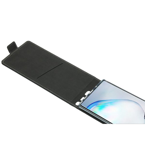Accezz Flipcase Samsung Galaxy Note 10 - Zwart / Schwarz / Black