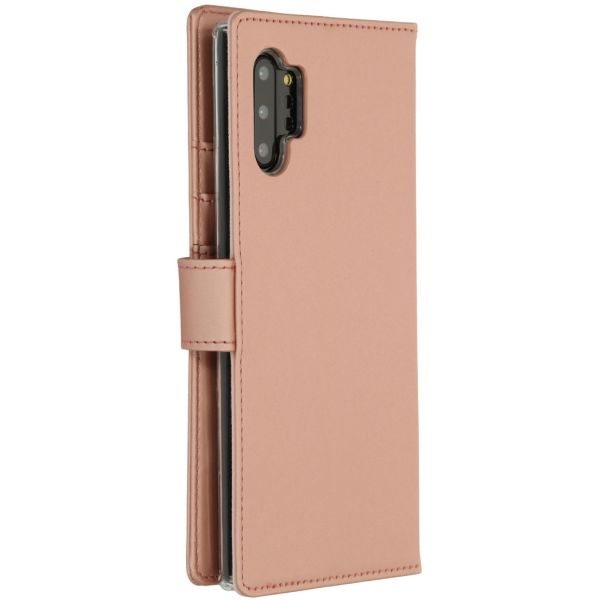 Wallet Softcase Booktype Samsung Galaxy Note 10 Plus - Rosé Goud / Rosé Gold