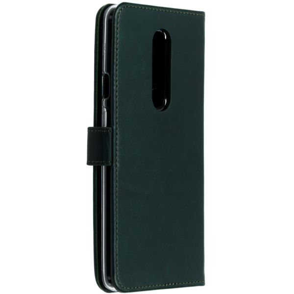 Echt Lederen Booktype OnePlus 7 Pro - Groen - Groen / Green