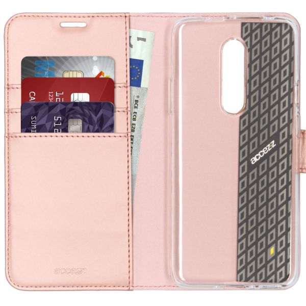 Wallet Softcase Booktype OnePlus 7 Pro - Rosé Goud - Rosé Goud / Rosé Gold