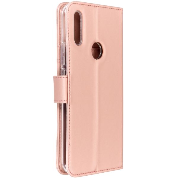 Accezz Wallet Softcase Bookcase Huawei P Smart Z - Rosé Goud / Roségold