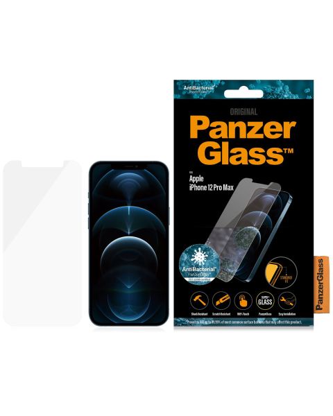 PanzerGlass Anti-Bacterial Screenprotector iPhone 12 Pro Max
