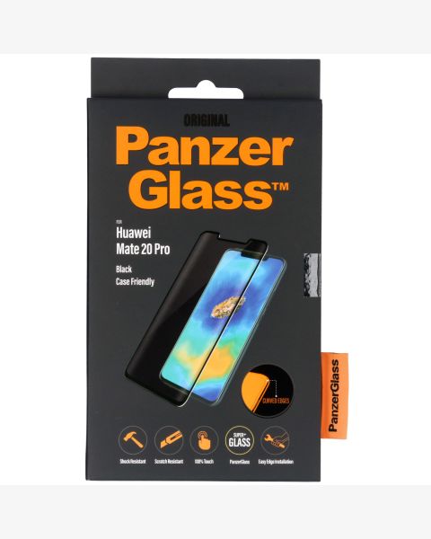 PanzerGlass Case Friendly Screenprotector Huawei Mate 20 Pro - Zwart / Schwarz / Black