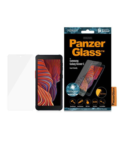 PanzerGlass Anti-Bacterial Case Friendly Screenprotector Galaxy Xcover 5