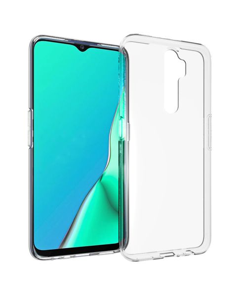 Accezz Clear Backcover Oppo A5 (2020) / A9 (2020) - Transparant / Transparent