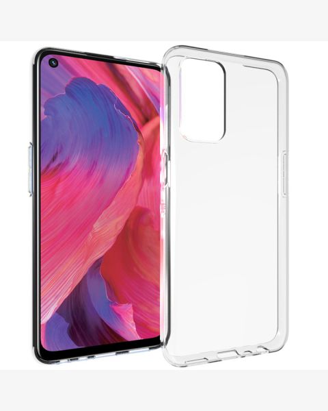 Accezz Clear Backcover Oppo A74 (5G) / A54 (5G) - Transparant / Transparent