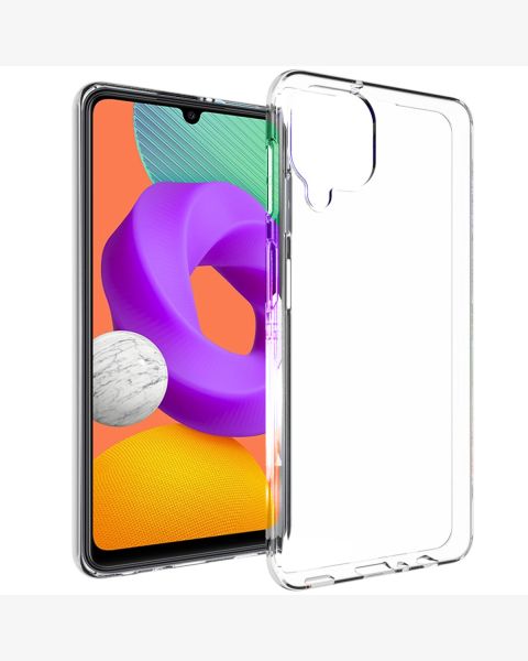Accezz Clear Backcover Samsung Galaxy M22 - Transparant / Transparent