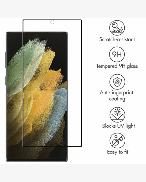 Selencia Gehard Glas Premium Screenprotector Samsung Galaxy S22 Ultra