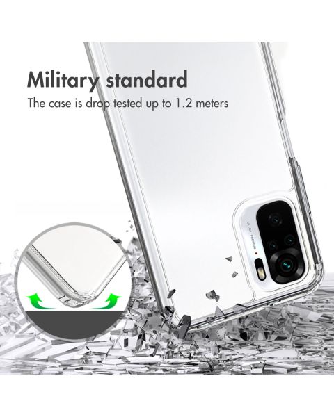 Accezz Xtreme Impact Backcover Xiaomi Redmi Note 10 (4G) - Transparant / Transparent