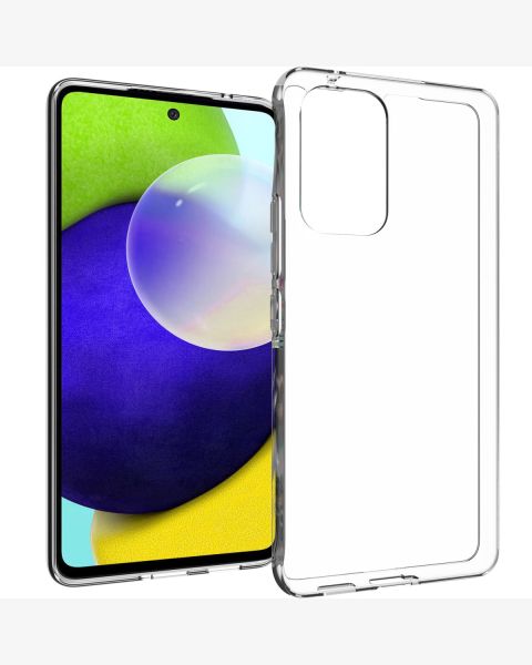 Accezz Clear Backcover Samsung Galaxy A53 - Transparant / Transparent