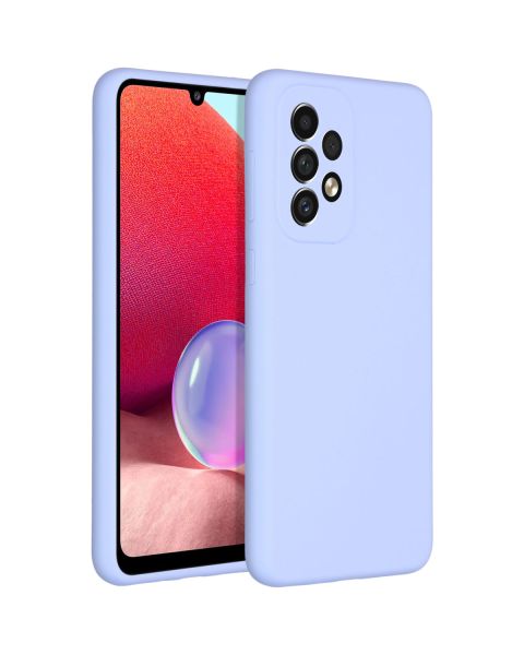 Accezz Liquid Silicone Backcover Samsung Galaxy A33 - Paars / Violett  / Purple