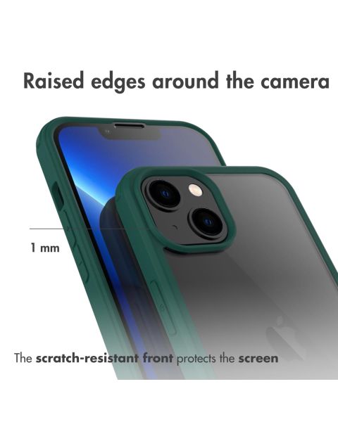 Accezz 360° Full Protective Cover iPhone 13 - Groen / Grün  / Green