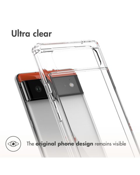 Accezz Xtreme Impact Backcover Google Pixel 6 - Transparant / Transparent