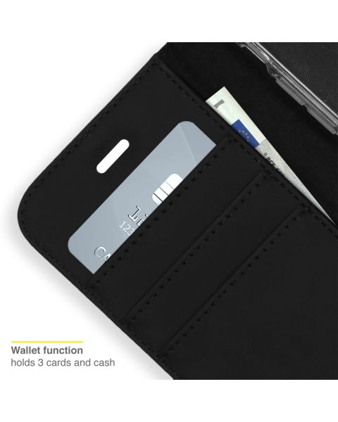 Accezz Wallet Softcase Bookcase Oppo A16(s) / A54s - Zwart / Schwarz / Black